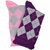 Sparkly Cotton Argyle Crew Socks - 2  Pairs