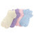 Women's Bamboo Low Cut Quarter 4-Pair Pack Lettuce Edge Ruffle Socks