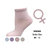 Women's Bamboo Low Cut Quarter 4-Pair Pack Lettuce Edge Ruffle Socks