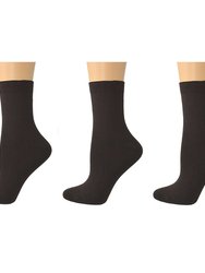 Women's Bamboo Low Cut Shortie 1-Pair or 3-Pair Pack Socks