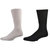 Women's Health Diabetic Extra Wide Calf Cotton Crew  2 Pair Pack Socks