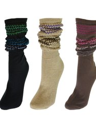 Women's Slouch or Knee High Organic Cotton Socks