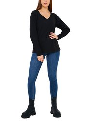 Women's V-Neck Long Sleeve T-Shirts