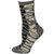 Zebra Pattern Hi Anklet Casual Cotton Women's 2 Pair Pack Socks