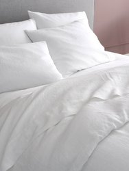 Luxe Weave Linen Duvet Cover