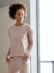 SoftStretch Long Sleeve Top - Rose