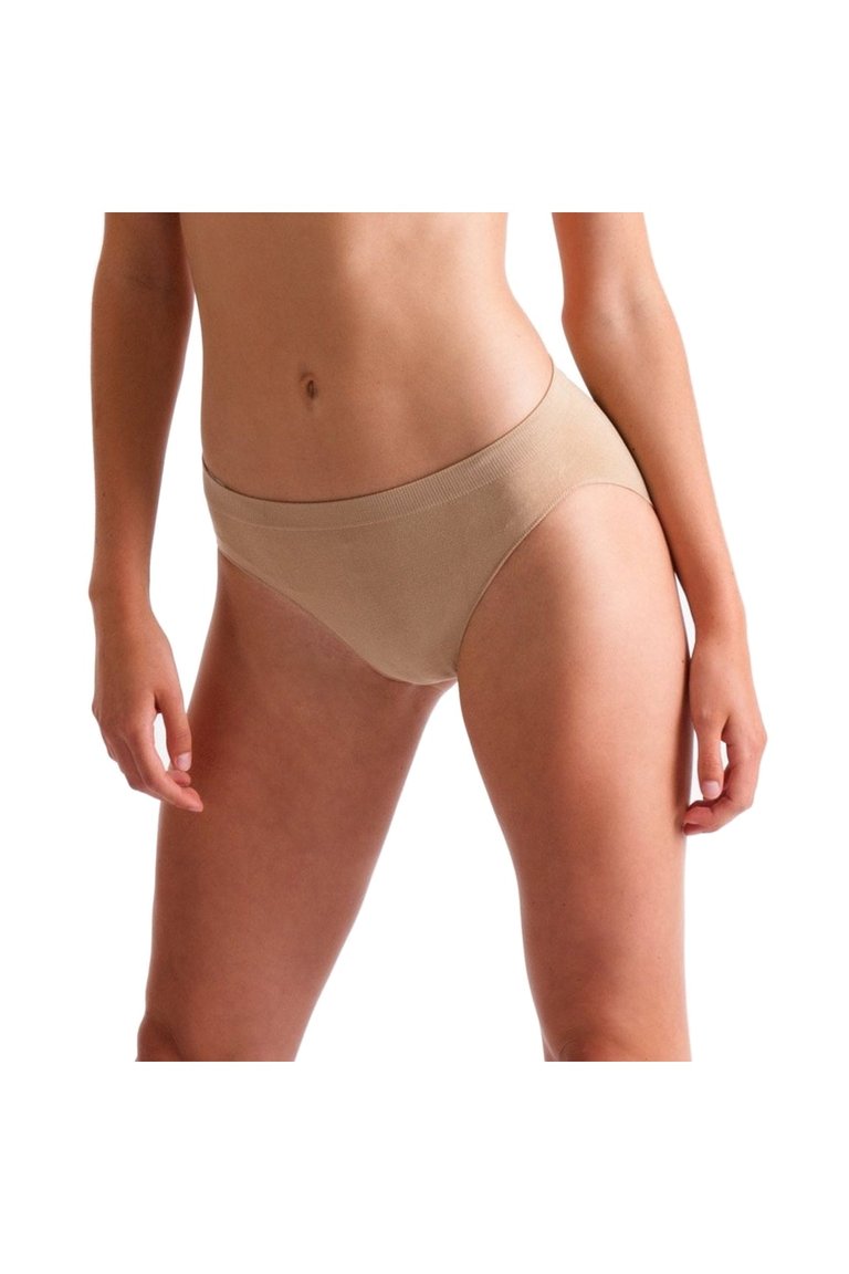 Girls Dance Seamless High Cut Brief - Nude - Nude