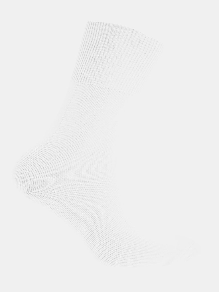 Silky Childrens Big Boys Dance Socks In Classic Colours (1 Pair) (White) - White
