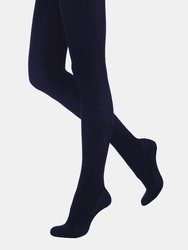 Silky Womens/Ladies 300 Denier Appearance Fleece Tights (1 Pair) (Navy) - Navy