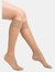 Silky Womens/Ladies Shine Knee Highs (1 Pair) (Nude)