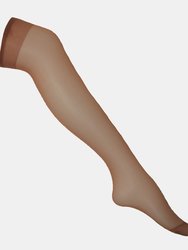 Silky Womens/Ladies Smooth Knit Knee Highs (2 Pairs)