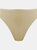 Womens/Ladies Invisible Low Rise Dance Thong - Nude