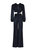 Joely Jumpsuit - Navy Jacquard