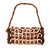 Piceno Handbag - Brown/White