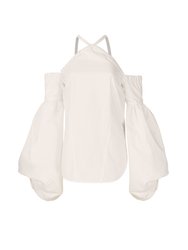 Terry Blouse - White