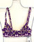 Trancoso Bikini Top - Purple Kaleidoscope