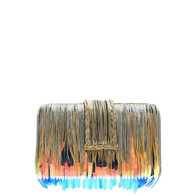 Aqua Ombre Clutch -  Aqua Ombre