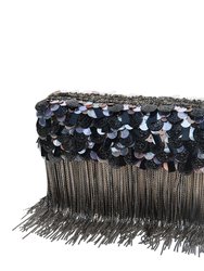 Black Shimmy Ombre' Clutch