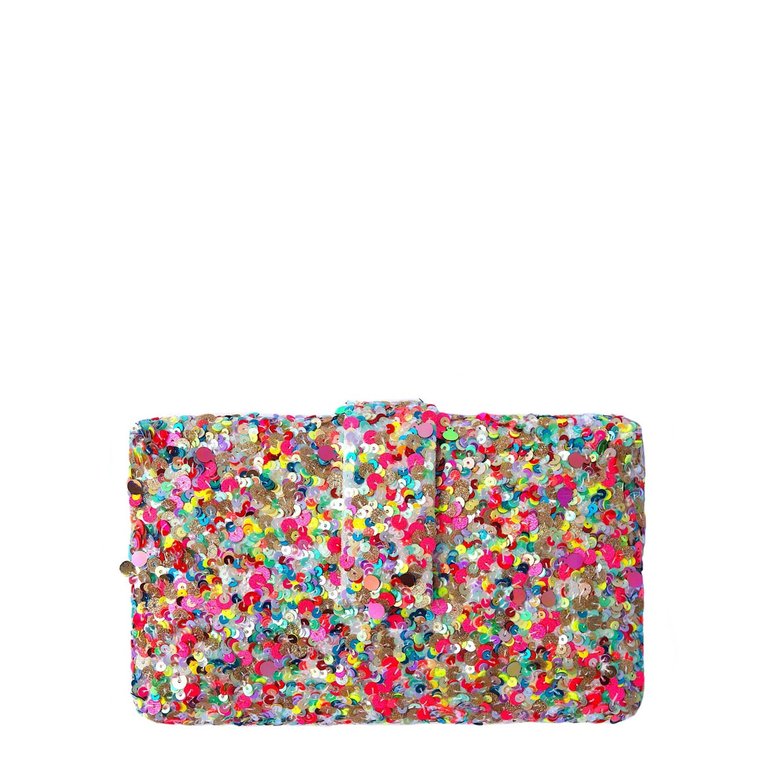 Confetti Clutch - Confetti