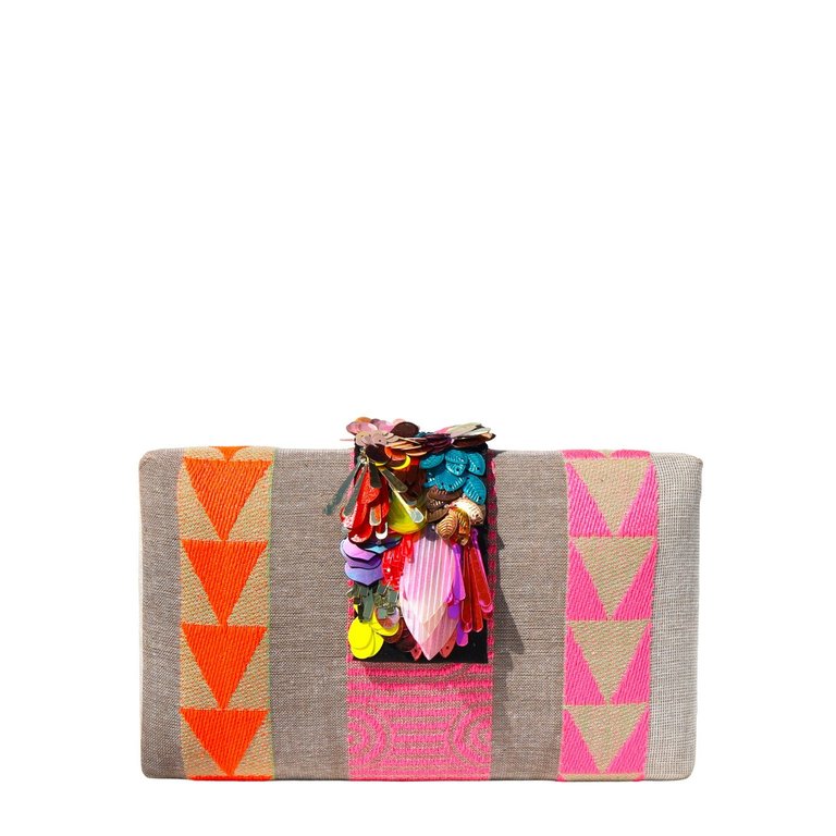 Desert Pinata Clutch - Multi