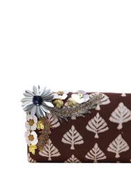 Gather Clutch - Sale - Brown