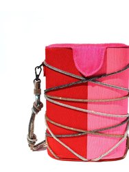 Gulaab Knotty Bucket Bag - Pink
