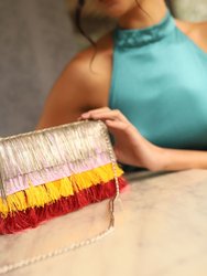 Pina Colada Ombre Clutch