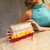 Pina Colada Ombre Clutch