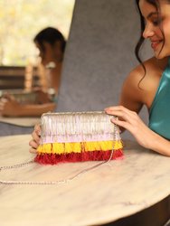 Pina Colada Ombre Clutch