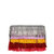Pina Colada Ombre Clutch - Silve/Pewter/Burgundy/Yellow/Purple
