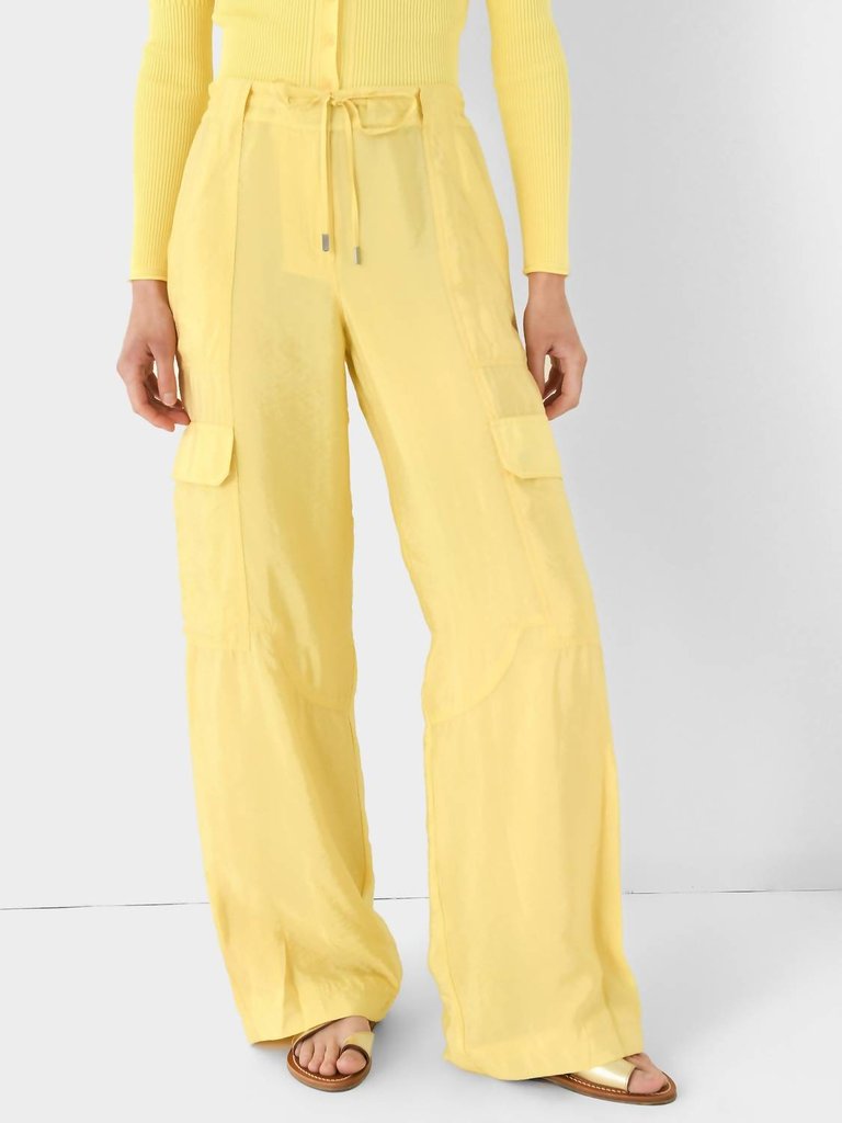 Aurora Parachute Utility Pant In Sulfur - Sulfur