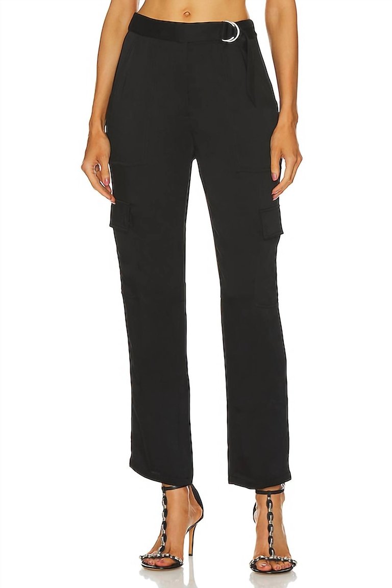 Carolina Utility Pants In Black - Black