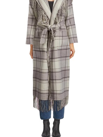 Simkhai Carrie Fringe Robe Coat product