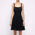 Franklin Mini Dress In Black - Black