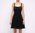 Franklin Mini Dress In Black - Black