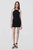 Mirabella Draped Jersey Ruched Mini Dress - Black