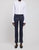 Rae High Rise Skinny Jean In Coated Indigo