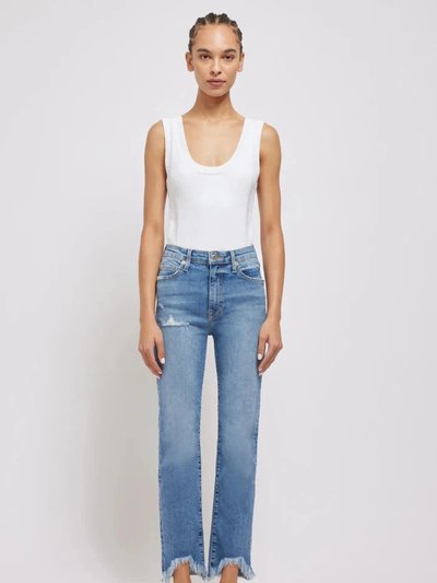Simkhai River High Rise Straight Crop Jeans product