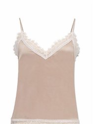 Trinity Stretch Lace Silk Cami Top