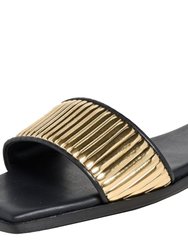 Women's Carter Flat Sandals - Gold
