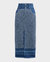 Women's Maddy Denim Double Waistband Knit Skirt In Tide Midnight