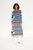 Axon Dress In Matisse Blue Multi