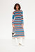 Axon Dress In Matisse Blue Multi