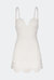 Beep Beep Mini Dress in Pearl