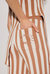 Jabber Pant in Tan Stripe