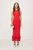 Knits By Albers Dress In Cherry - Cherry