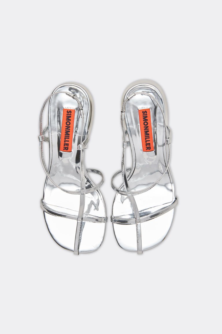 Moderno Sandal In Silver