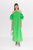 Oleander Poplin Dress in Gummy Green - Gummy Green