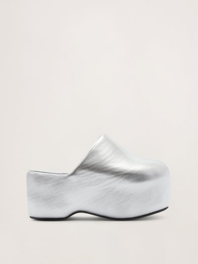 Simon Miller Platform Bubble Clog In Silver product