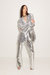 Sequin Robo Pant - Satellite Silver